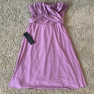 NWT Ann Taylor Fuchsia strapless bridesmaid dress!